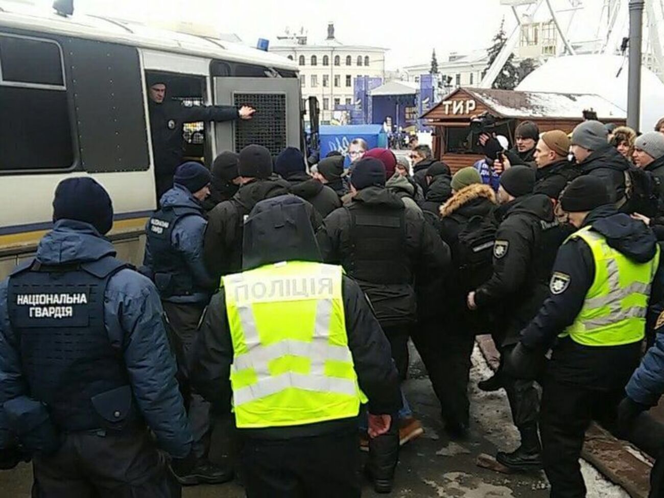 Затримання активістів у Києві