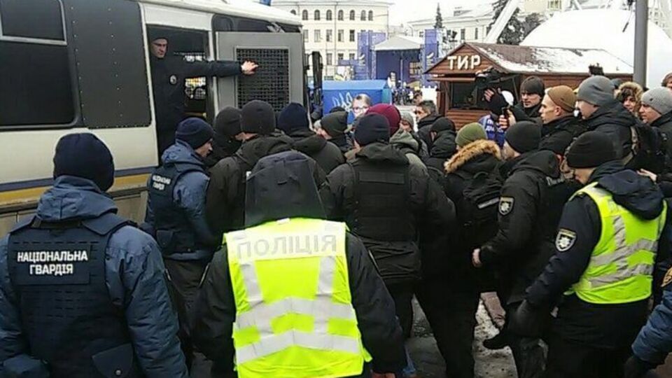 Затримання активістів у Києві