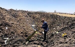 Пассажирский самолет разбился в Эфиопии 10 марта