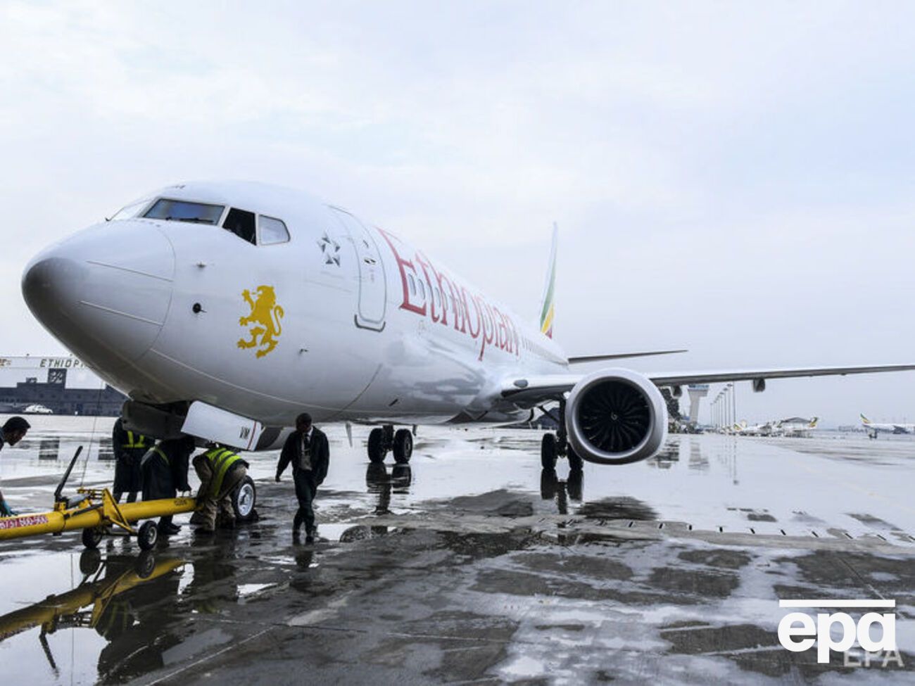 Літак мав реєстраційний номер ET-AVJ