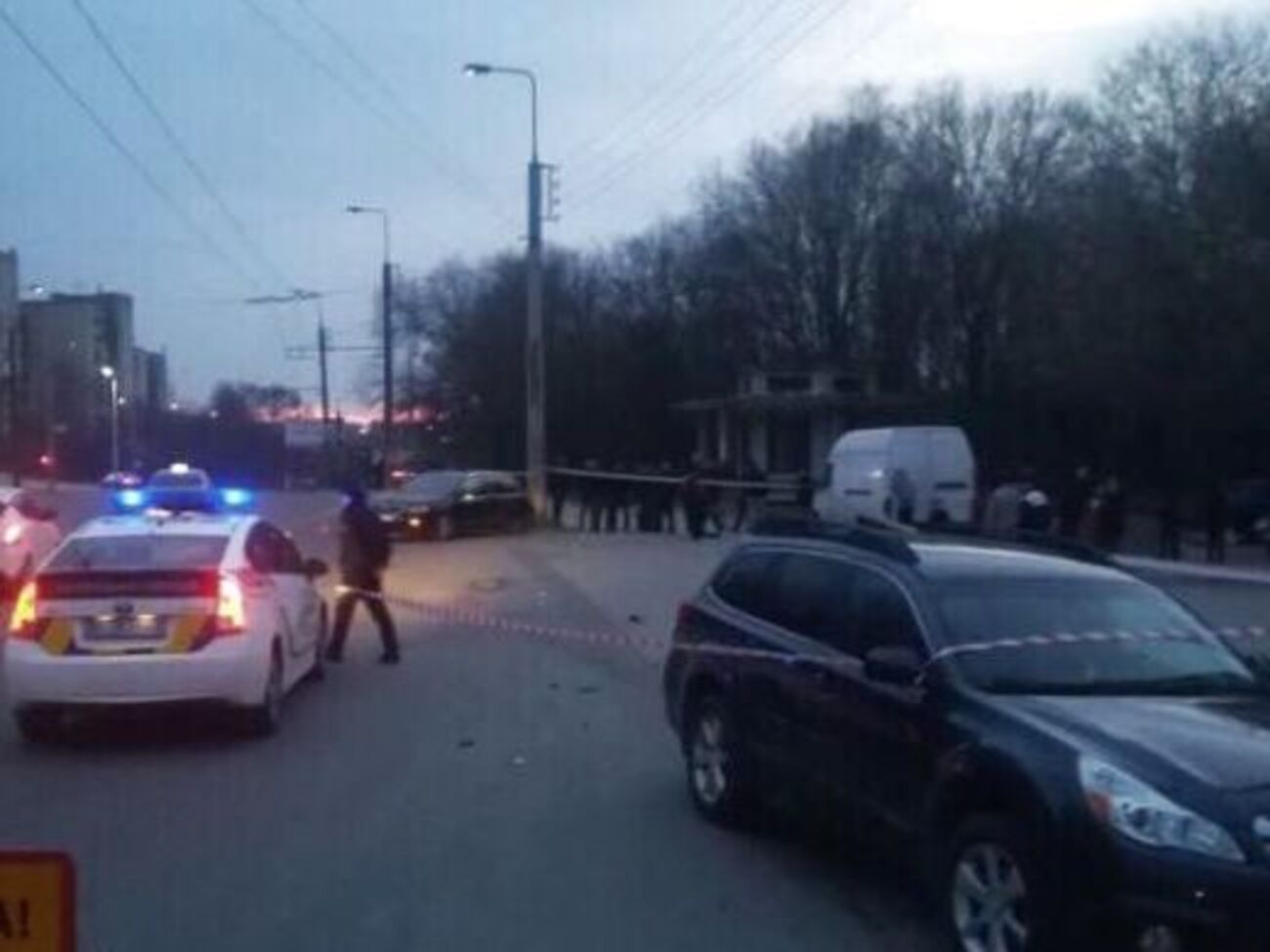 Авария произошла на улице Бережанской в Тернополе
