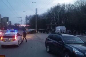 Авария произошла на улице Бережанской в Тернополе