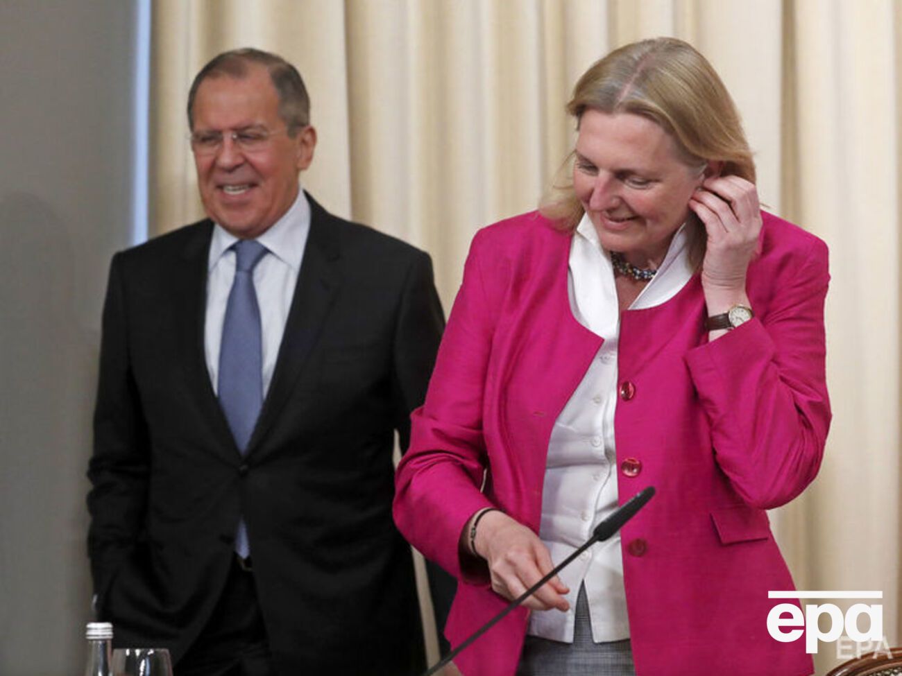 Кнайсль: Мы с Лавровым выкурили пару сигарет в Вене