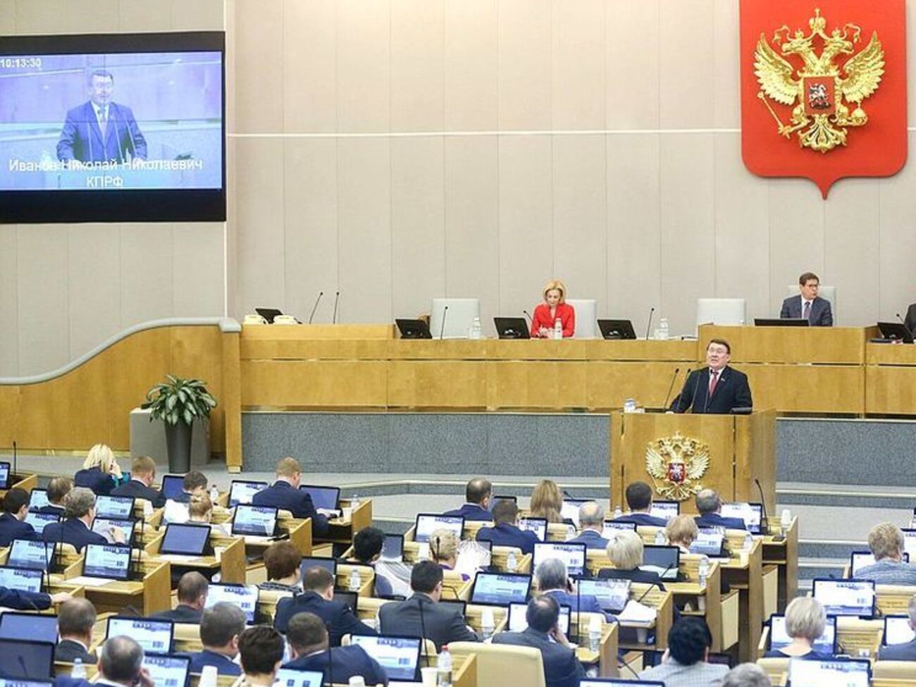 Іванов під час виступу в Держдумі заявив, що "великий і могутній Радянський Союз почали розвалювати за допомогою колосальної брехні в засобах масової інформації"