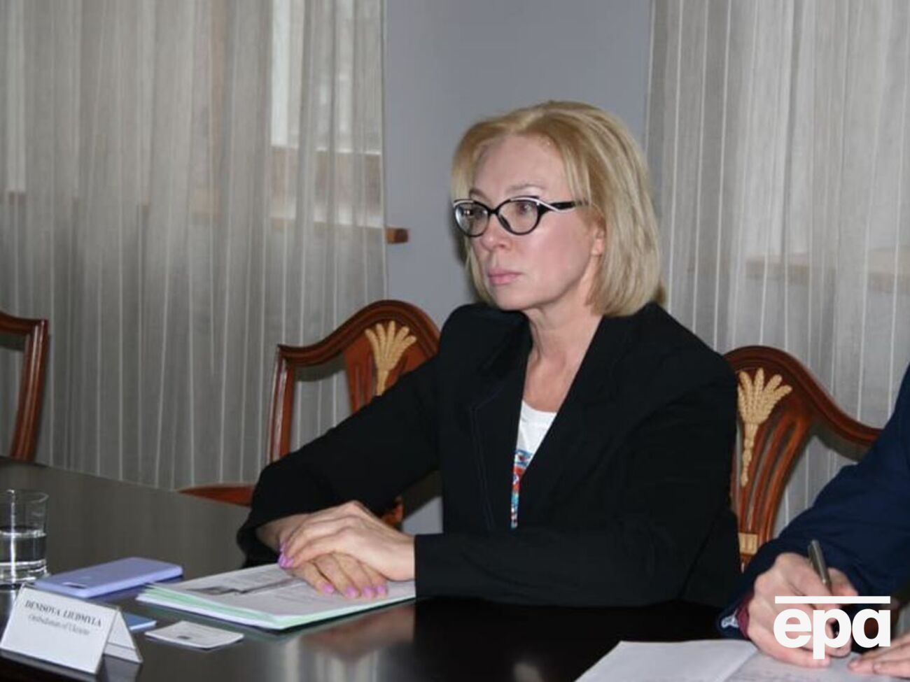 Денисова:&nbsp;Попросила продолжить давление ЕС на РФ по соблюдению норм международного гуманитарного права