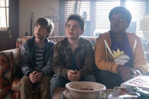 Главные герои – трое подростков