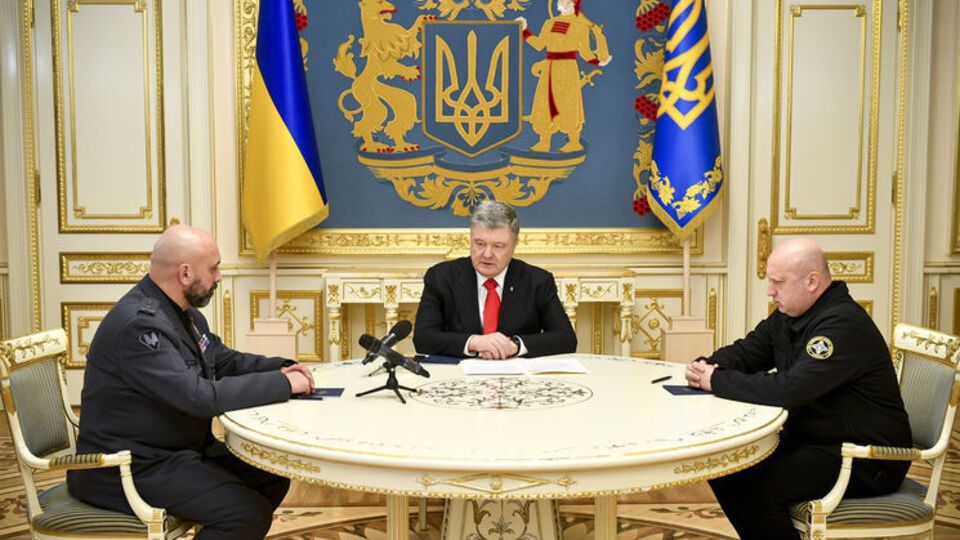 Турчинов поддержал решение Порошенко о назначении Кривоноса замсекретаря СНБО