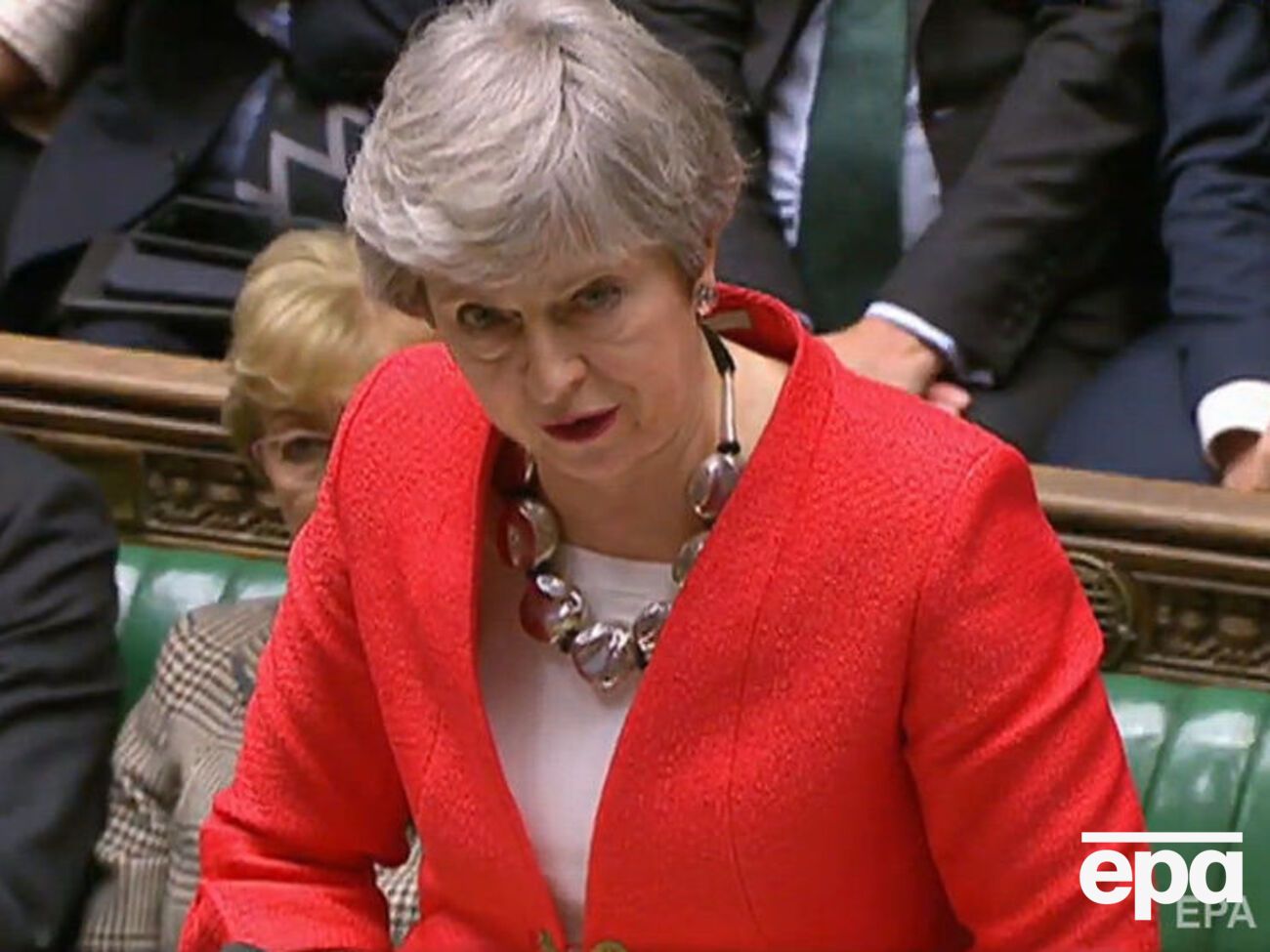 Мей заявила, що якщо парламент висловиться за Brexit без угоди, то такою і буде політика її уряду