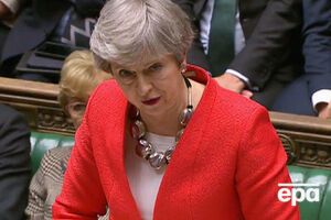 Мей заявила, що якщо парламент висловиться за Brexit без угоди, то такою і буде політика її уряду