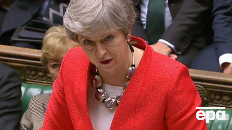 Мей заявила, що якщо парламент висловиться за Brexit без угоди, то такою і буде політика її уряду