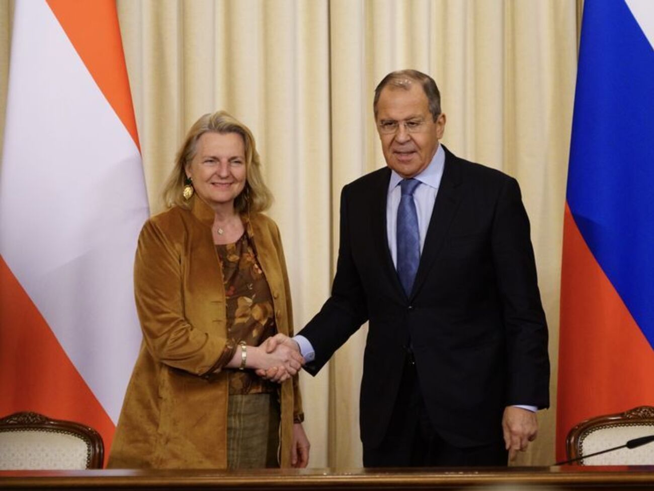 Кнайсль встречалась с Лавровым в Сочи 12 марта