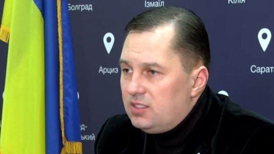Начальнику поліції Одеської області Дмитрові Головіну важко дався український текст