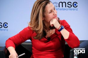 Фриланд: Канада всегда будет выступать в поддержку Украины, ее суверенитета и территориальной целостности