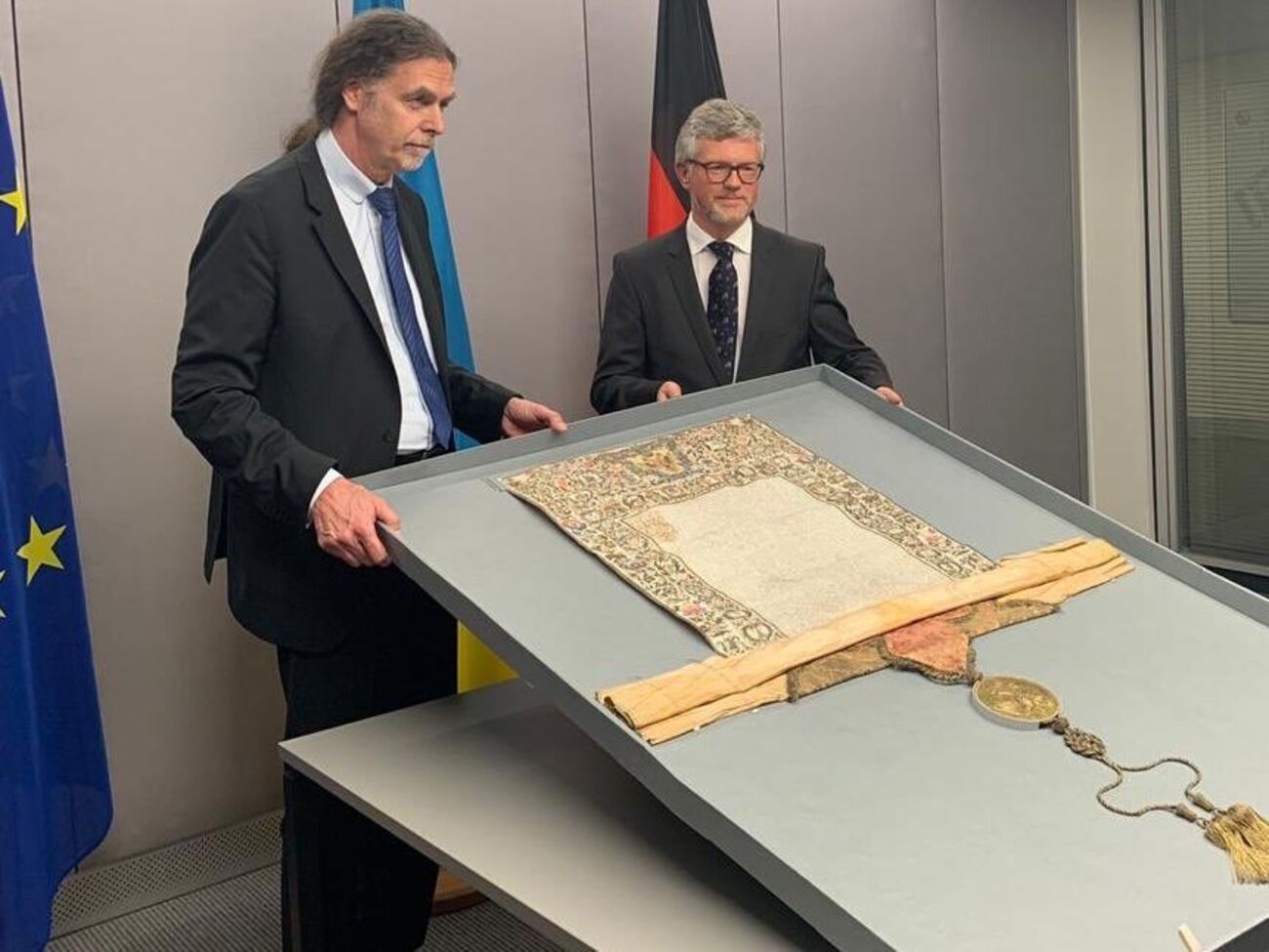 Грамота Петра&nbsp;I к митрополиту Киевскому Иоасафу (Кроковскому) вернется в Украину