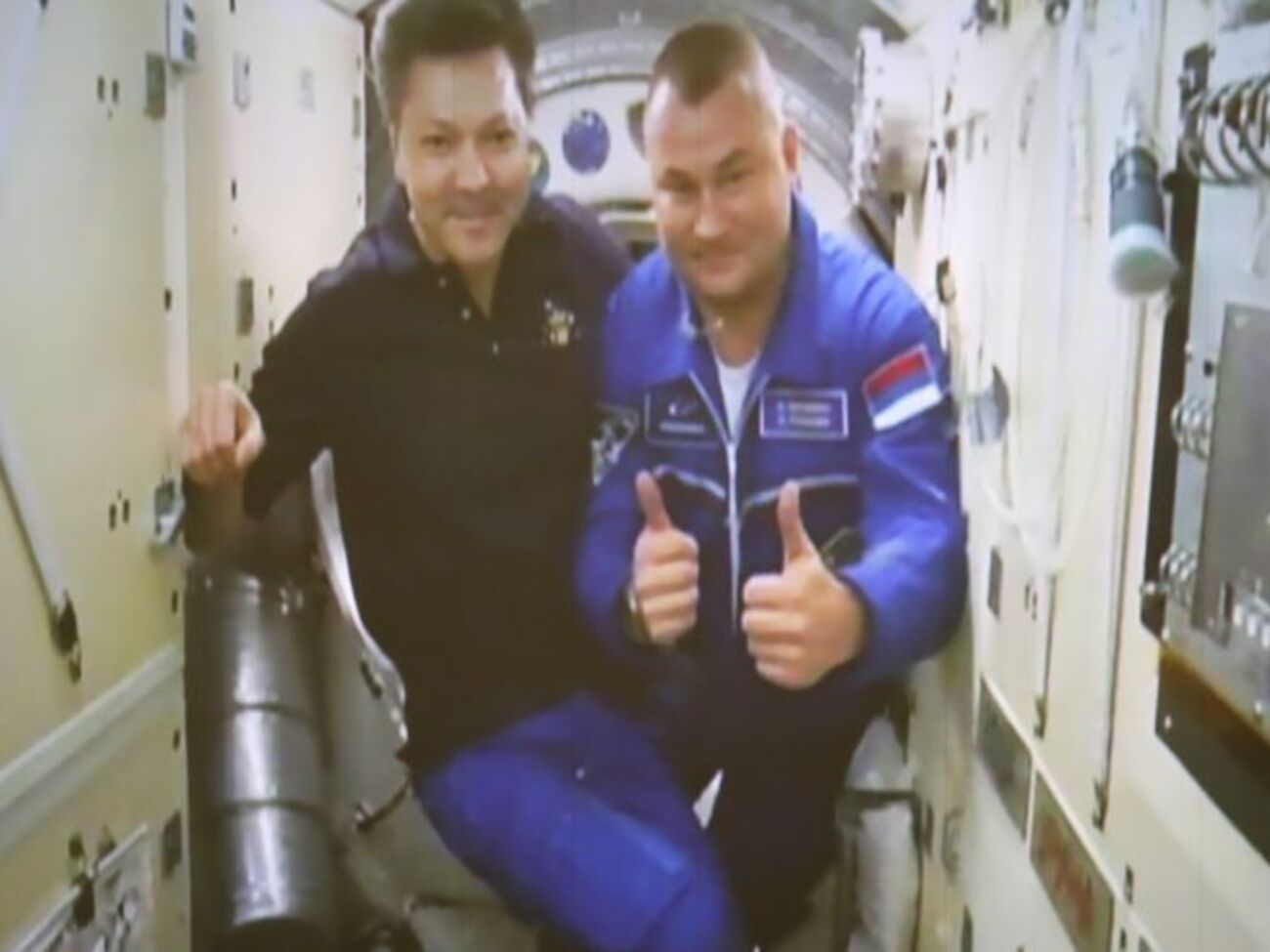 Пилотируемый корабль "Союз МС-12" успешно пристыковался к МКС. Фоторепортаж