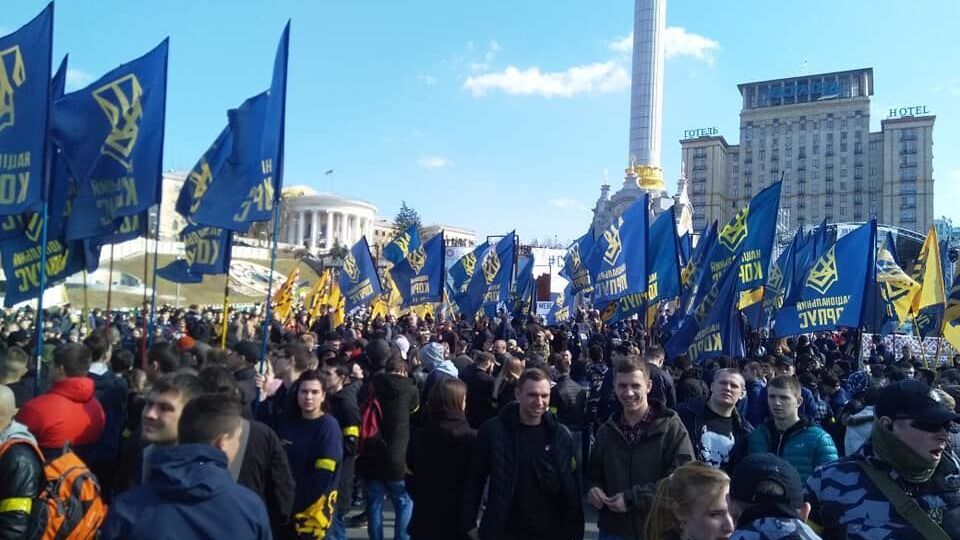 "Нацкорпус": Пам'ять про загиблих за українську землю вимагає від нас досягти наших цілей і домогтися покарання цинічних покидьків