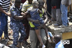 Здание школы обрушилось 13 марта