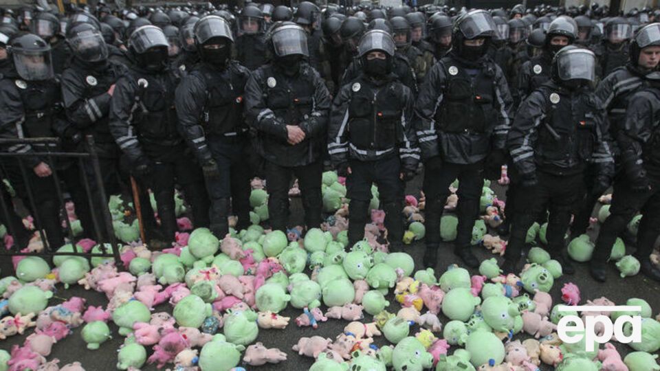 У Києві відбулася акція "Нацкорпусу"