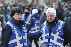 Службу в центрі Києва несе тисяча правоохоронців