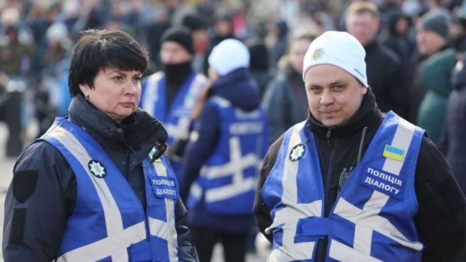 Службу в центрі Києва несе тисяча правоохоронців