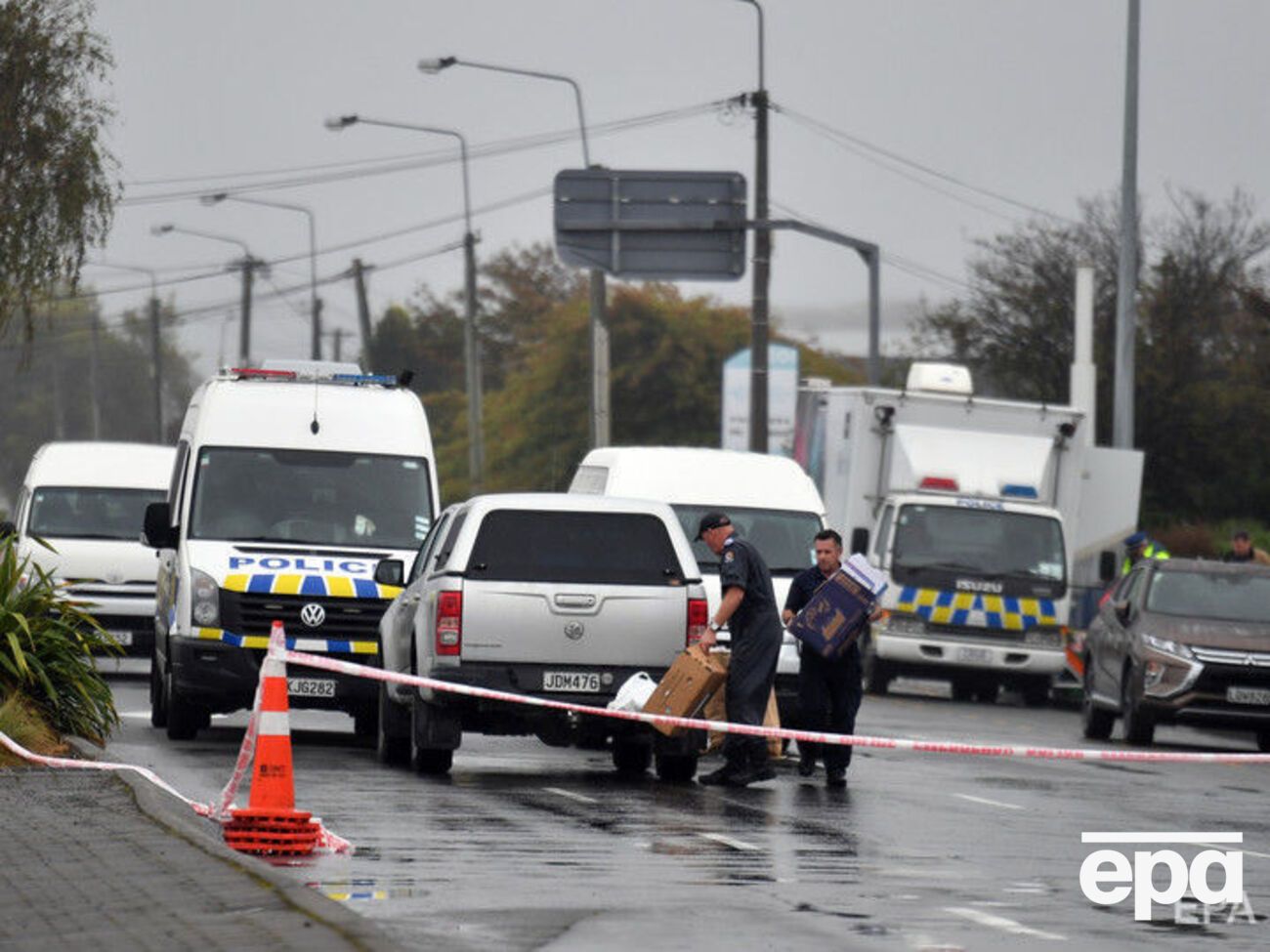 Новозеландські поліцейські високо оцінили дії колег, які затримали підозрюваного