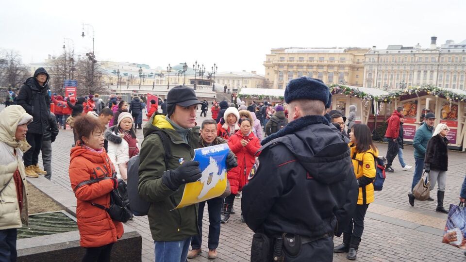 Активист выходил на пикет 17 марта