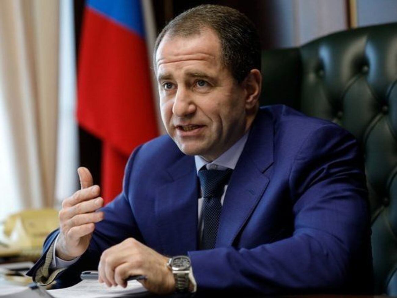 Бабич собирал пресс-конференцию по вопросу&nbsp;"пятилетия вхождения Крыма в состав Российской Федерации"