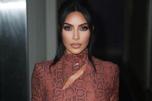 Кардашян показала, как выглядит без косметики