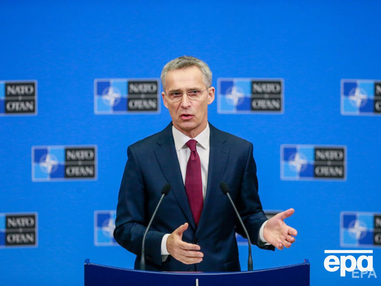 Столтенберг: Ми поважаємо право кожної суверенної нації вирішувати свою власну долю без сили та без втручання