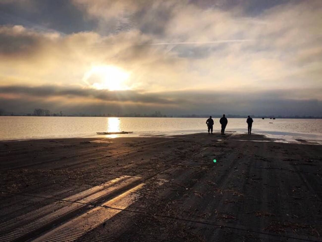 За двое суток затопило треть&nbsp;военной базы Оффутт