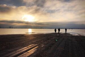 За двое суток затопило треть военной базы Оффутт