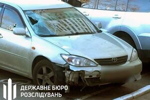 Toyota сбила пешехода, переходившего дорогу на зеленый