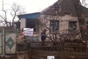 Наслідки прямого влучання міни 120 мм у будинок