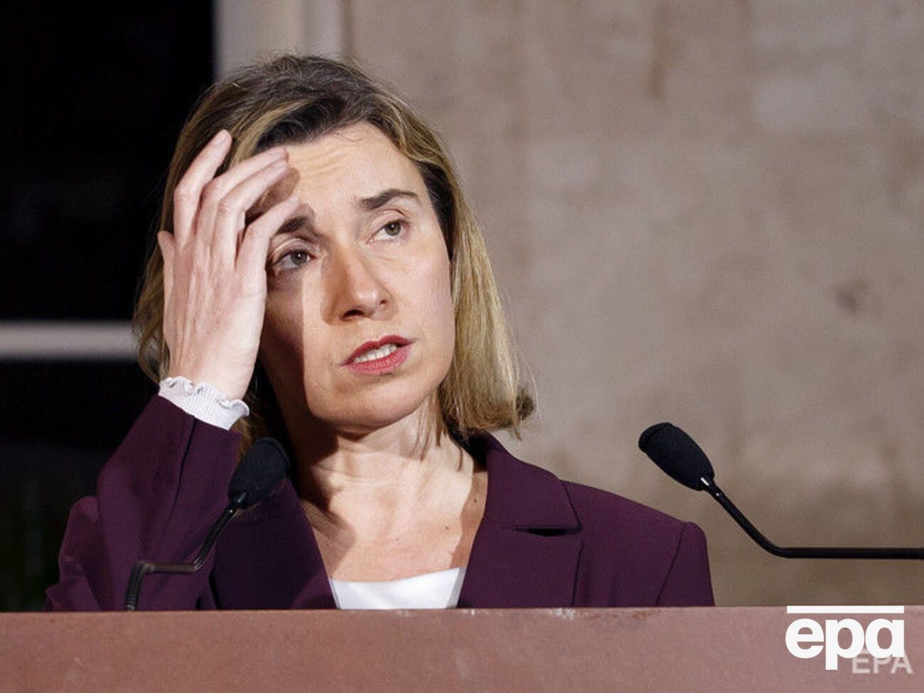 Могеріні виступила із заявою про необхідність забезпечити недоторканність Гуайдо