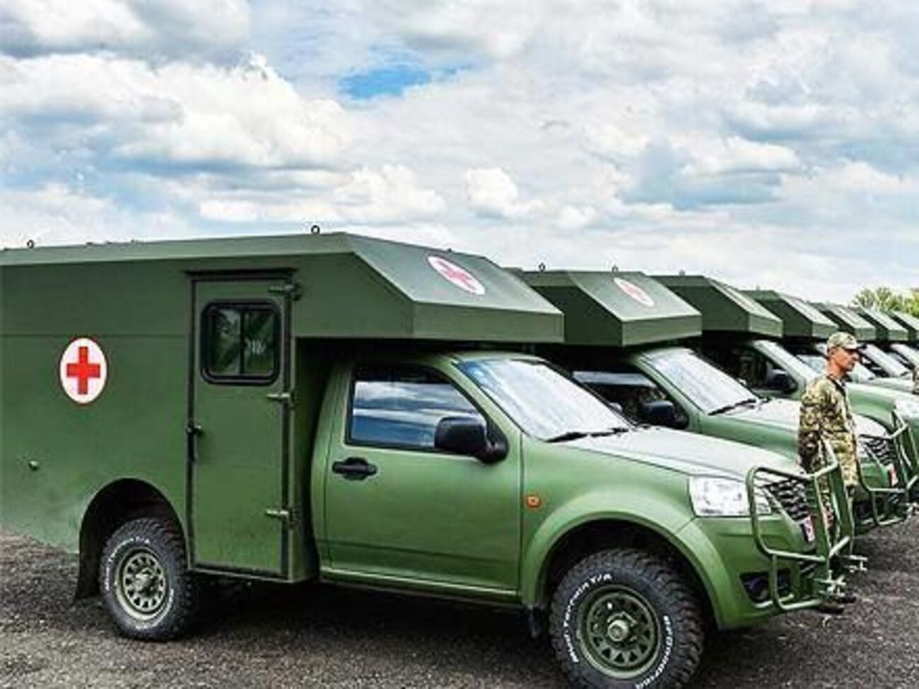 Корпорация "Богдан" поставляла ВСУ санитарные автомобили "Богдан-2251"