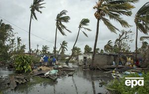 Сила ветра достигала 170 км/ч