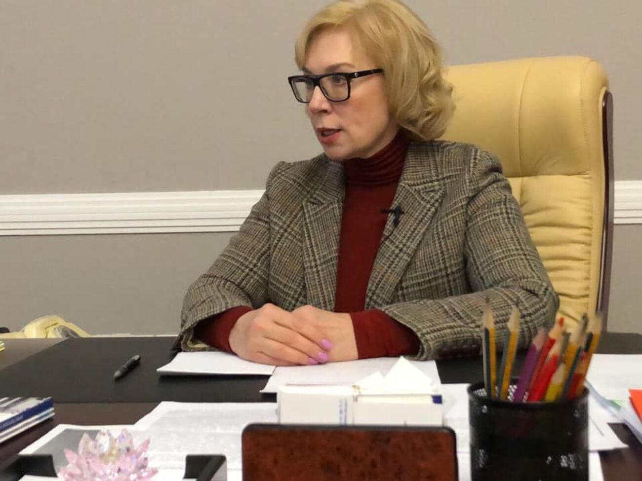 Денисова: Прошу содействовать предоставлению Грибу немедленной медицинской помощи