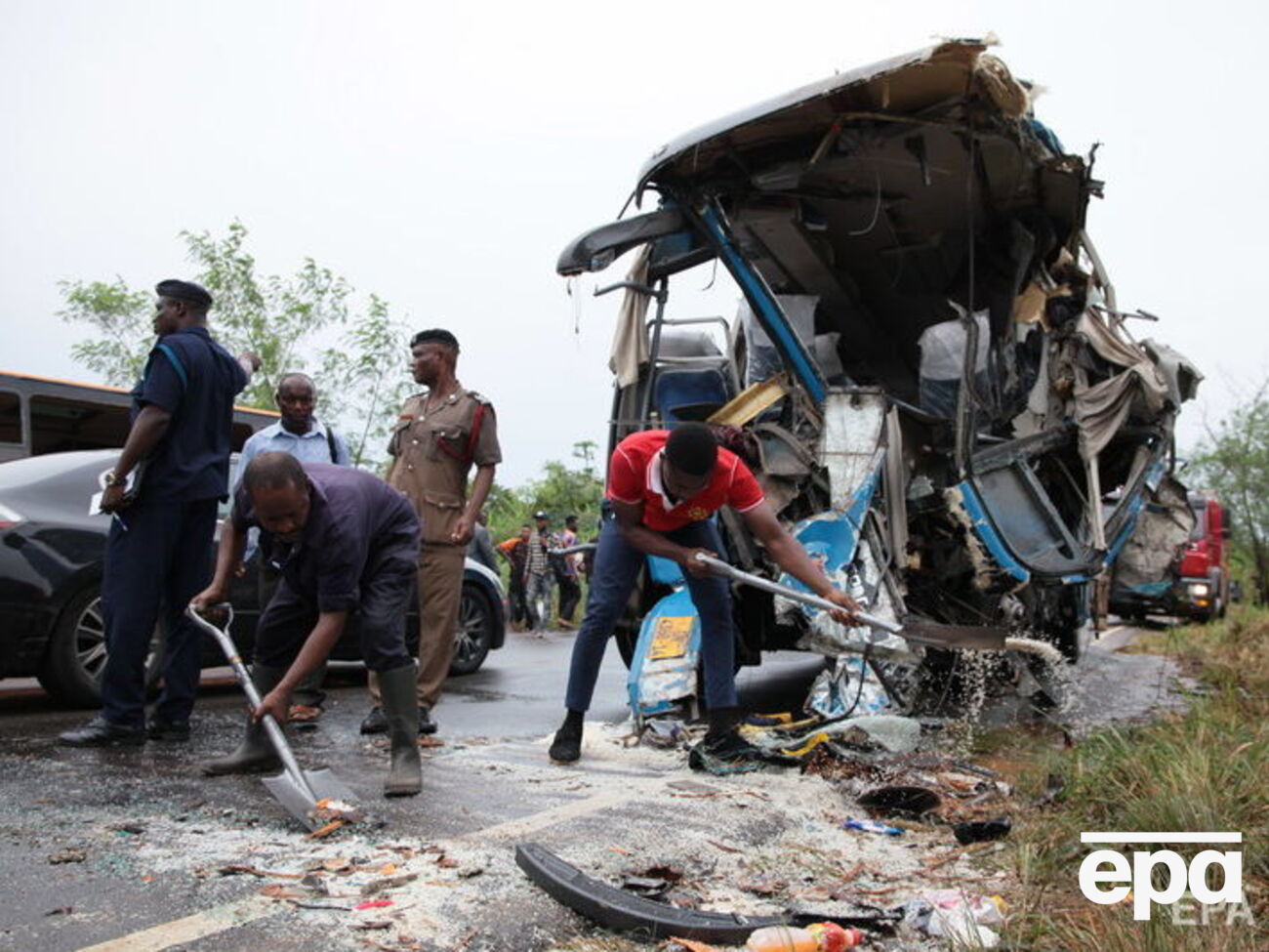 Авария произошла на севере Ганы