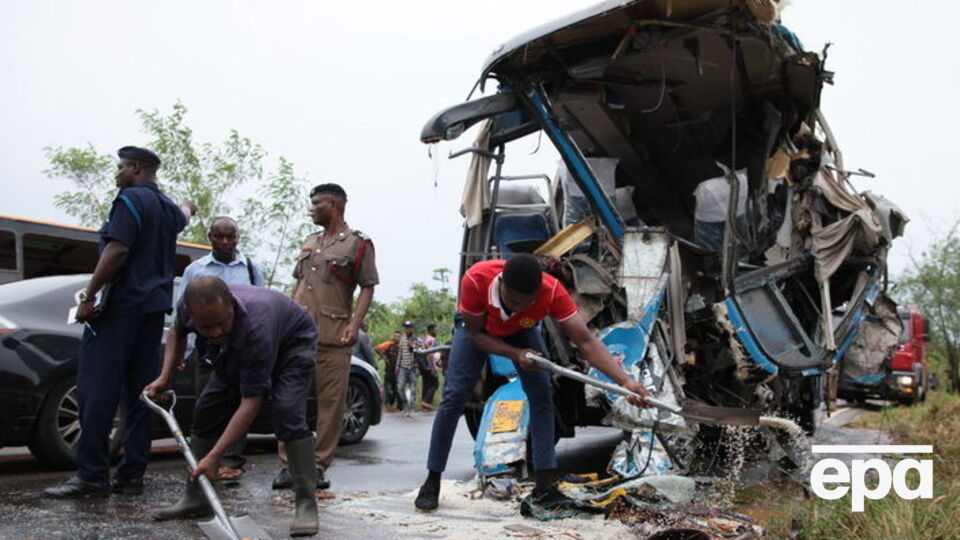 Авария произошла на севере Ганы