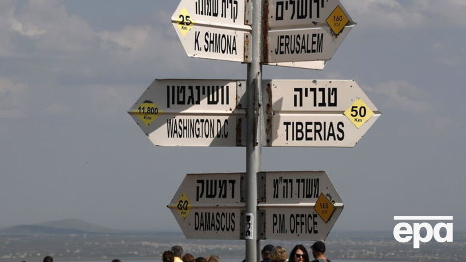 Голанські висоти з 1967 року окуповано Ізраїлем, із 1981 року анексовано; світ не визнав факту анексії цієї території