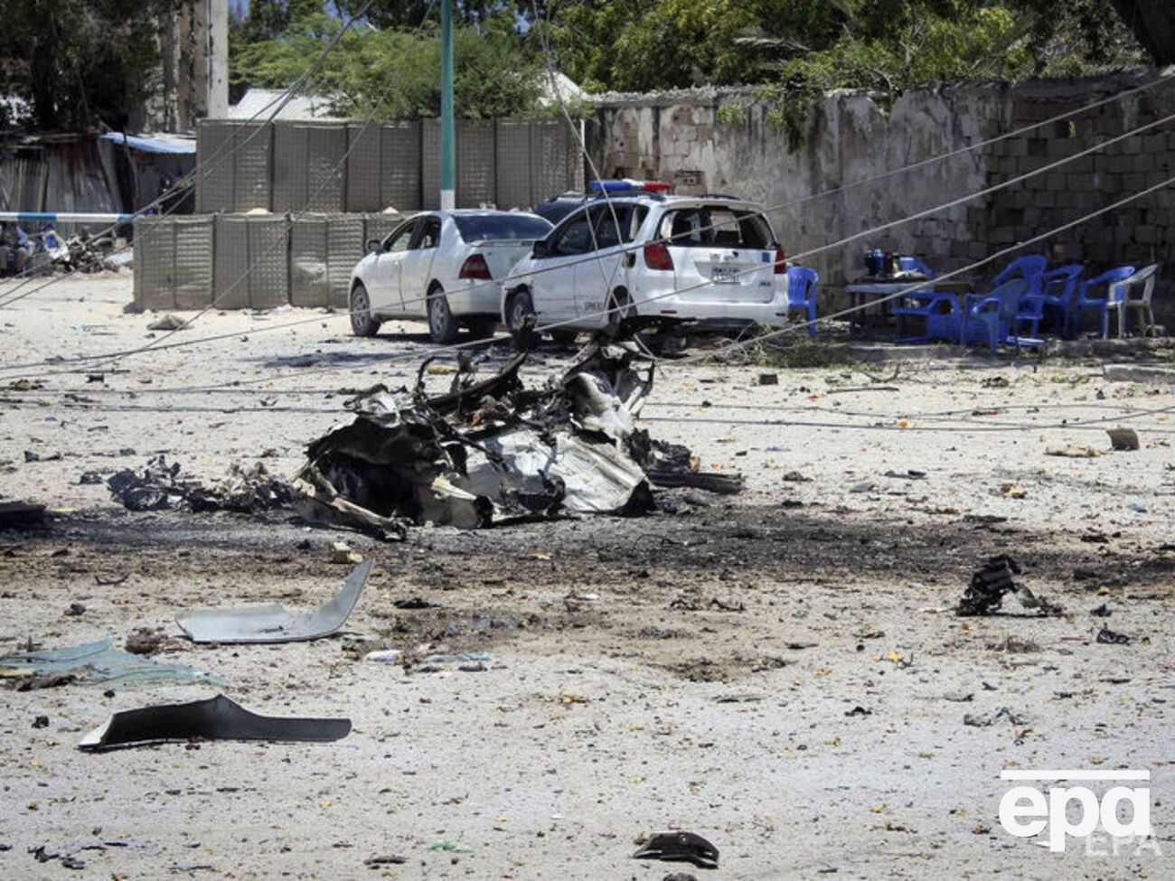 Боевики взорвали автомобиль в центре Могадишо