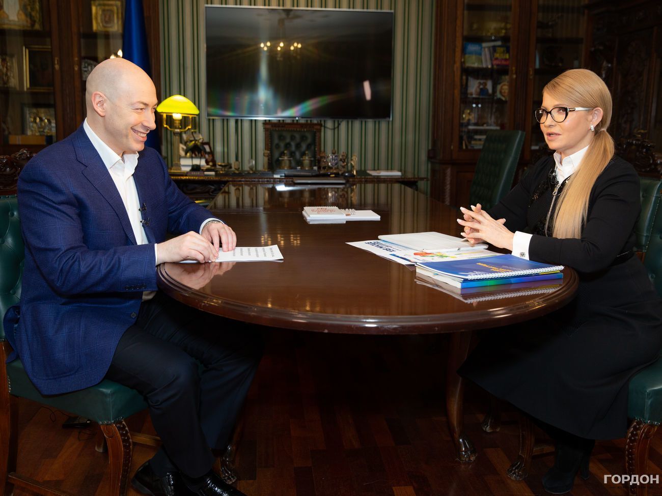 Интервью с Тимошенко Гордон записал на прошлой неделе