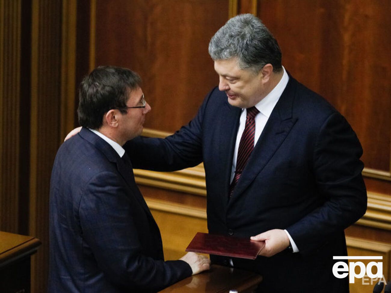 Порошенко и Луценко общались после интервью о Йованович