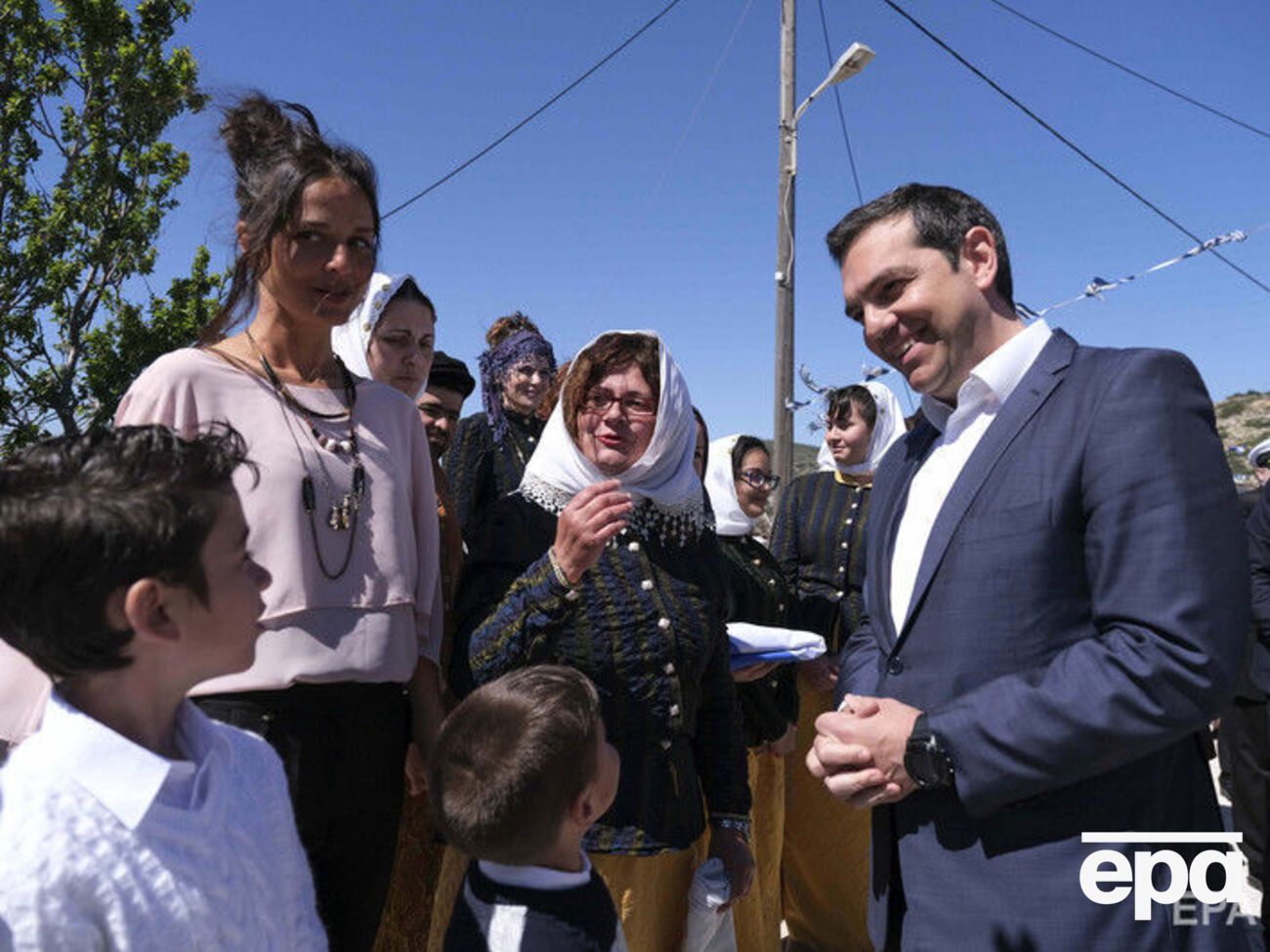 Ципрас отправился праздновать День независимости на маленький остров в Эгейском море