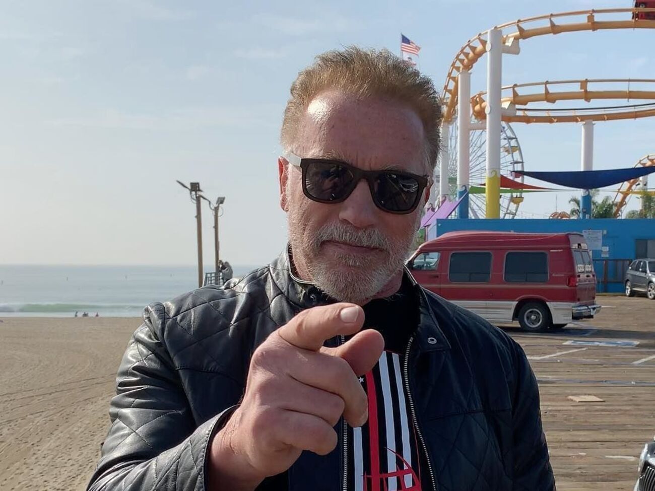 Шварценеггер: У Віскі теж ранковий фітнес