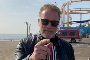 Шварценеггер: У Віскі теж ранковий фітнес