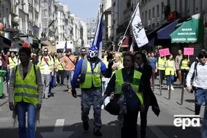 На демонстрацію в Парижі вийшло 1800 мітингувальників