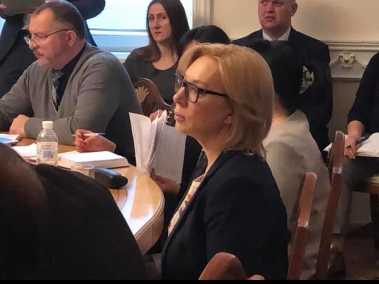 Денісова відвідала Вишинського