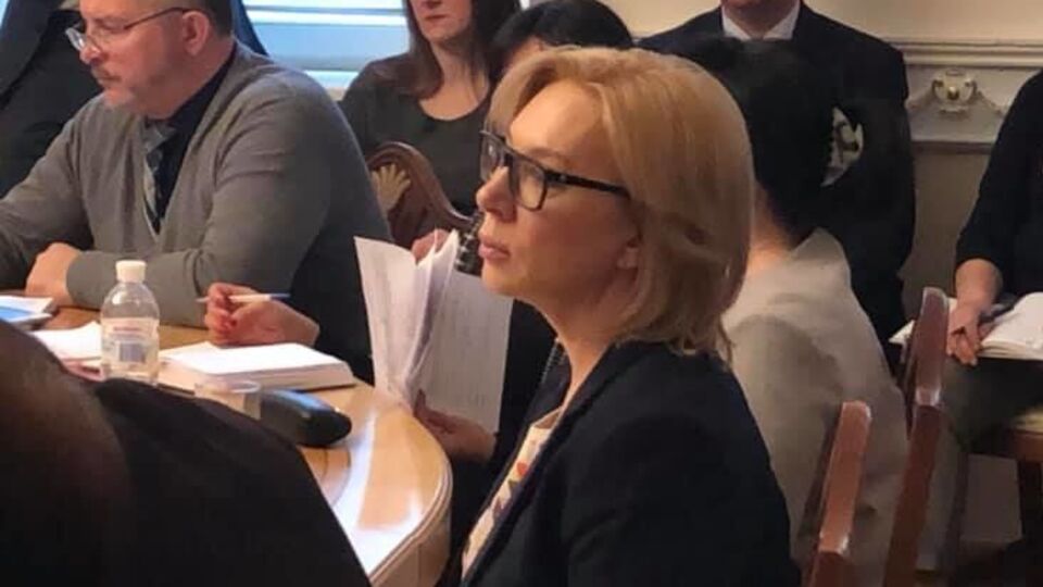 Денісова відвідала Вишинського