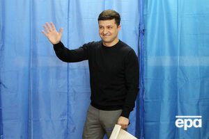 По данным "Национального экзит-полла 2019", Зеленский победил в первом туре выборов